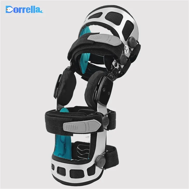 دعامة ركبة قابلة للتعديل من آيس مع مثبتات جانبية