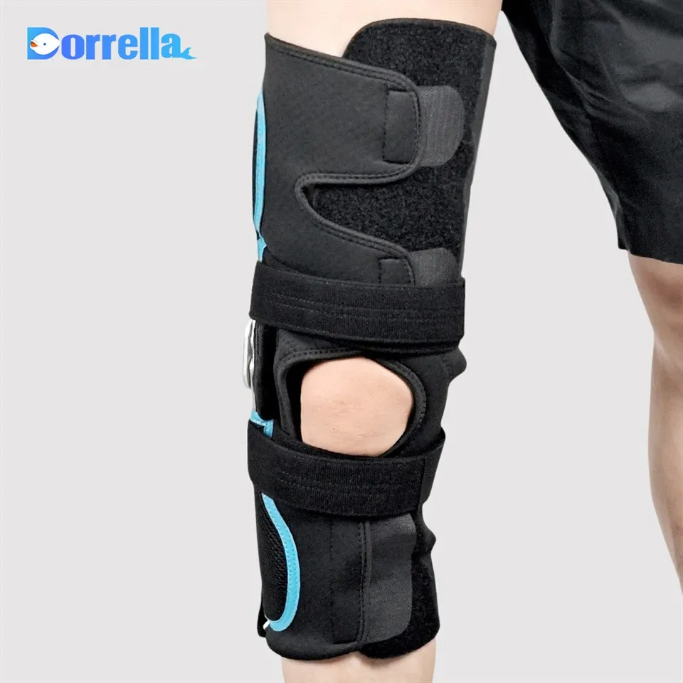 دعامة دعم الركبة بمفصلة